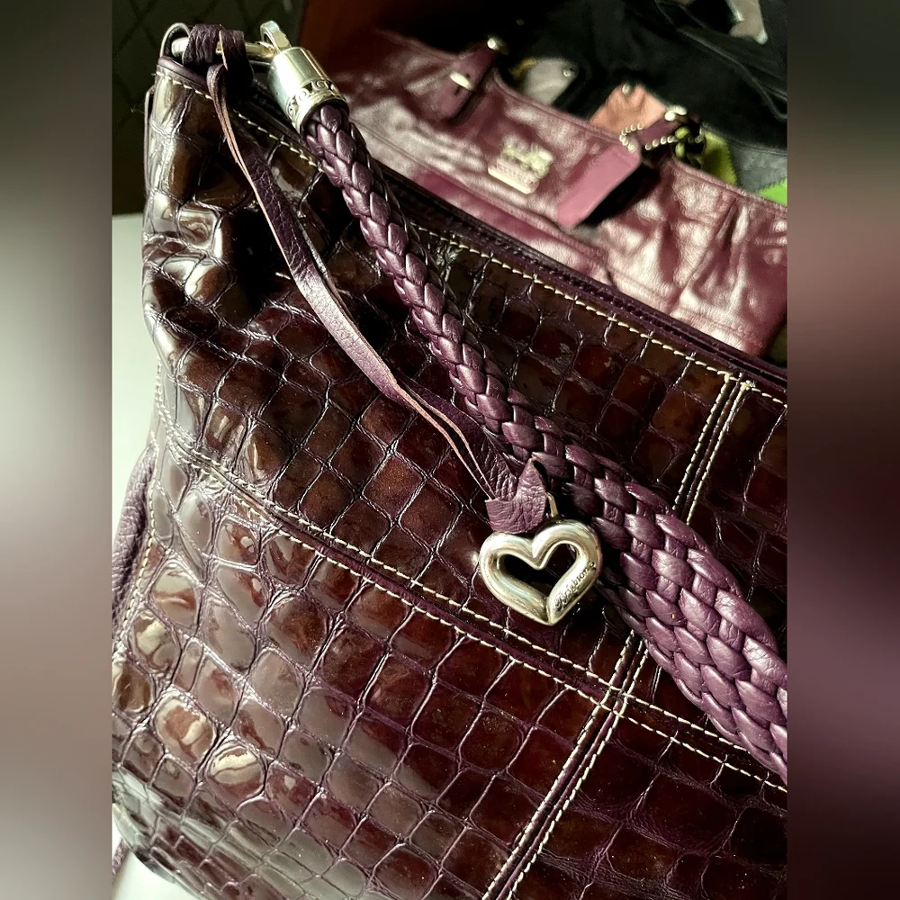 Authentic Brighton bag imported high quality patent leather bag - Picture 9 of 15